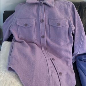 Aritzia Wilfred Free Ganna Lavender Jacket